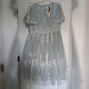 JessaKae Carousel Midi Dress Womens 1x